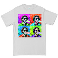 Dove Grey STEVIE WONDER! Premium Tee - InspiraDesign