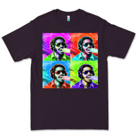 Plum STEVIE WONDER! Premium Tee - InspiraDesign