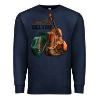 Navy country till i die Premium Sweatshirt - Jasminsmagicworld
