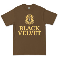 Cacao BLACK VELVET CANADIAN WHISKY Premium Tee - InspiraDesign