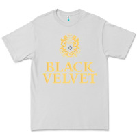 Dove Grey BLACK VELVET CANADIAN WHISKY Premium Tee - InspiraDesign
