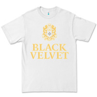 White BLACK VELVET CANADIAN WHISKY Premium Tee - InspiraDesign
