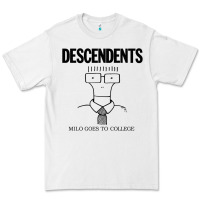 White Milo Goes To College Premium Tee - InspiraDesign