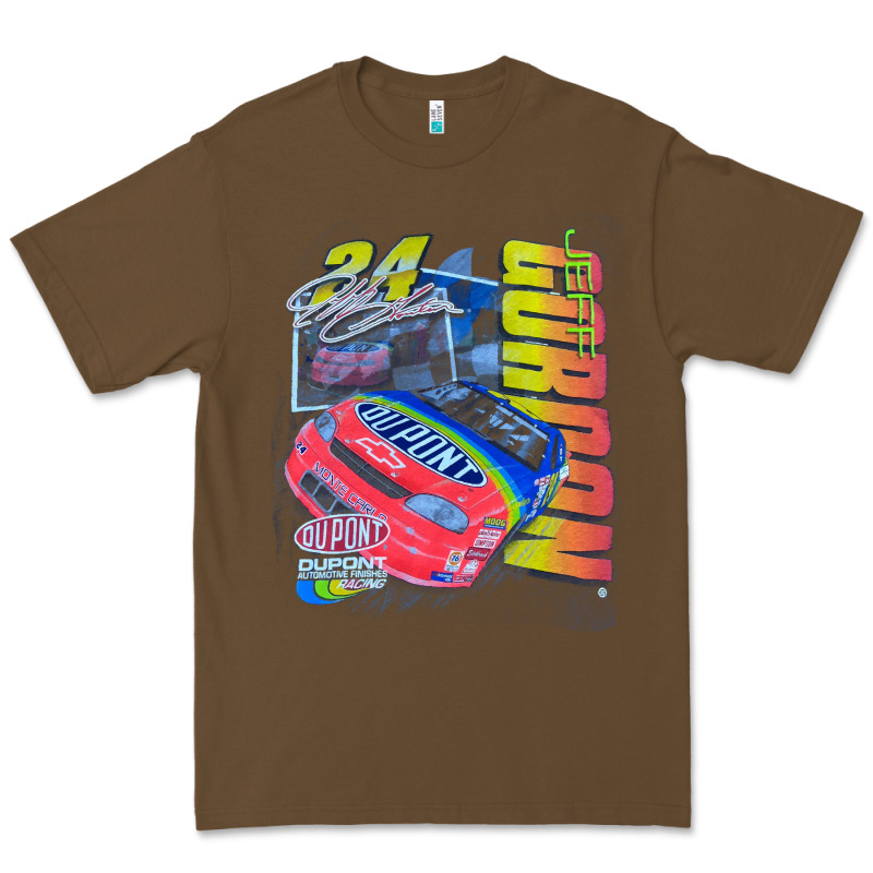 Jeff Gordon Dupont Vintage Racing Premium Tee by InspiraDesign | Teevron