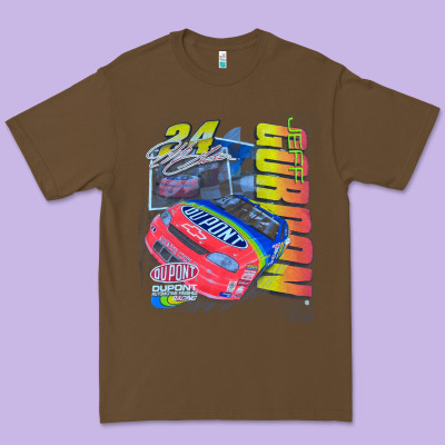 Jeff Gordon Dupont Vintage Racing Premium Tee Designed By Inspiradesign