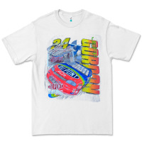 White jeff gordon dupont vintage racing Premium Tee - InspiraDesign