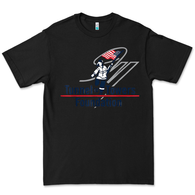 Tunnel To Towers F-oundation American Flag Usa Flag Premium Tee by InspiraDesign | Teevron