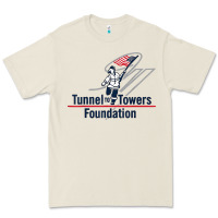 Bone Tunnel To Towers F-oundation American Flag USA Flag Premium Tee - InspiraDesign