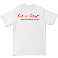 White chris boat company Premium Tee - InspiraDesign