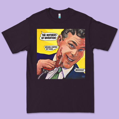 The Mothers Of Invention - Weasels Ripped My Flesh Premium Tee Designed By Inspiradesign