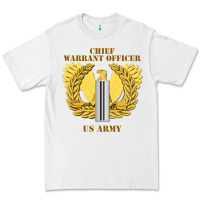 White Emblem warrant officer cw5 Premium Tee - InspiraDesign