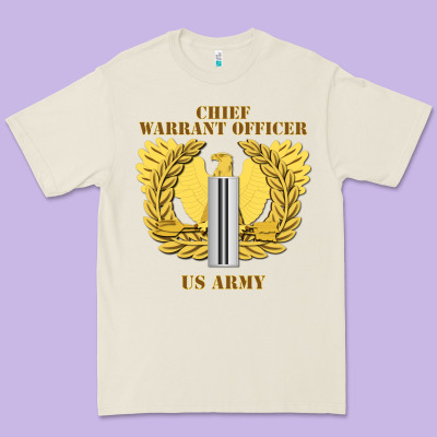 Emblem Warrant Officer Cw5 Premium Tee Designed By Inspiradesign