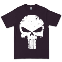 Plum the punisher skull Premium Tee - InspiraDesign