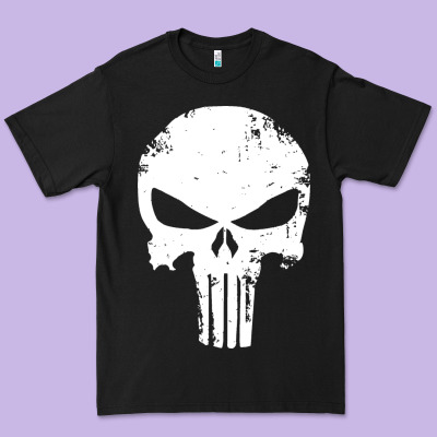 The Punisher Skull Premium Tee Designed By Inspiradesign