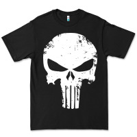 Black the punisher skull Premium Tee - InspiraDesign