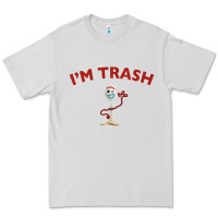 Dove Grey i'm trash forky Premium Tee - InspiraDesign