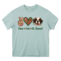Arona Peace Love St. Bernard Heavy Core Tee - Jasminsmagicworld
