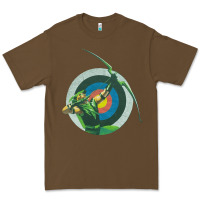 Cacao Green Arrow DC, Green Arrow DC vintage, Green Arrow DC art, Green Arro Premium Tee - InspiraDesign