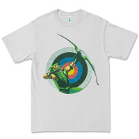 Dove Grey Green Arrow DC, Green Arrow DC vintage, Green Arrow DC art, Green Arro Premium Tee - InspiraDesign