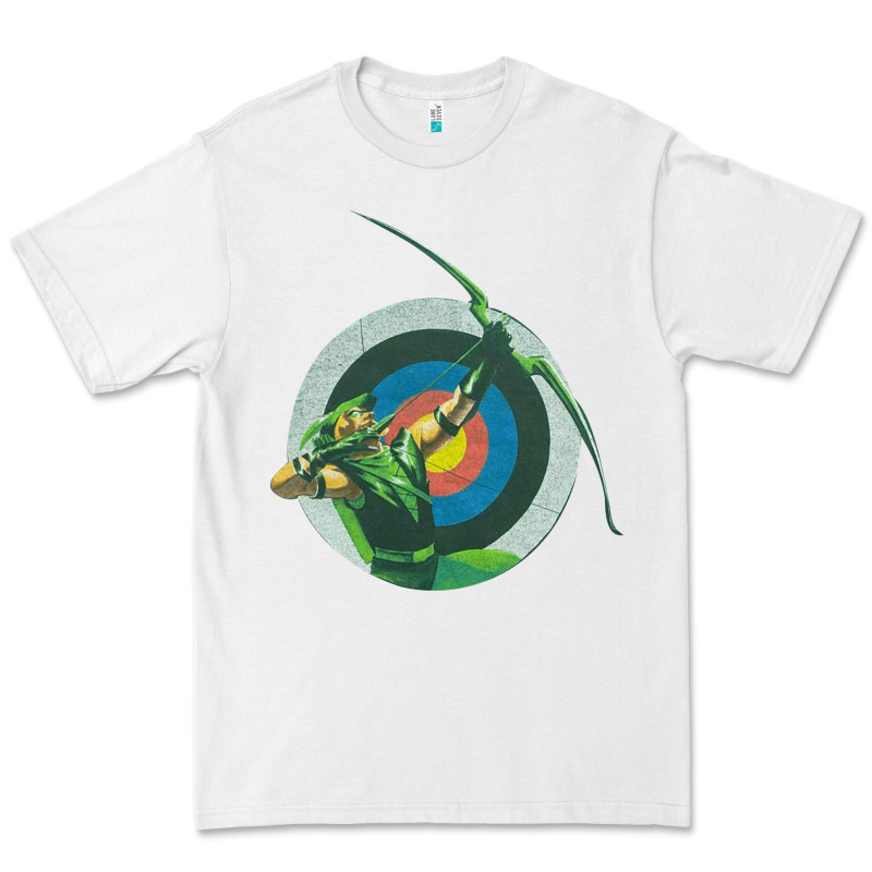 Green Arrow Dc, Green Arrow Dc Vintage, Green Arrow Dc Art, Green Arro Premium Tee by InspiraDesign | Teevron