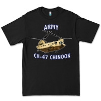 Black ARMY CH-47 CHINOOK HELICOPTER Premium Tee - InspiraDesign