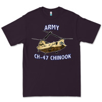Plum ARMY CH-47 CHINOOK HELICOPTER Premium Tee - InspiraDesign