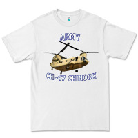 White ARMY CH-47 CHINOOK HELICOPTER Premium Tee - InspiraDesign