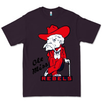 Plum vintage colonel reb mascot Premium Tee - ArtChic