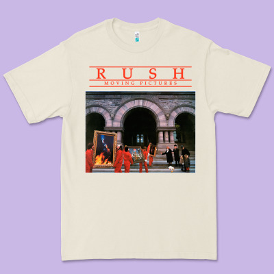 Moving Pictures - Rush Premium Tee Designed By Artchic