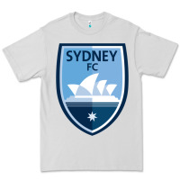 Dove Grey Sydney FC Premium Tee - ArtChic