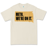 Bone mens meth we're on it south dakota anti drugs campaign vintage t shirt Premium Tee - ArtChic