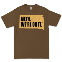 Cacao mens meth we're on it south dakota anti drugs campaign vintage t shirt Premium Tee - ArtChic