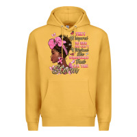 Mustard they whispered to hear you cant withstand the stor Premium Hoodie - BarkalooDesign