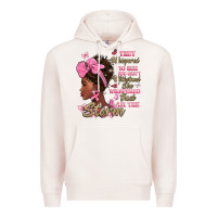 Pale Pink they whispered to hear you cant withstand the stor Premium Hoodie - BarkalooDesign