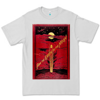 Dove Grey From The Earth To The Moon Jules Verne Book Cover Design Premium Tee - ArtChic