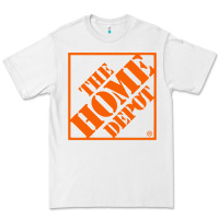 White HOMEDEPOT Premium Tee - ArtChic