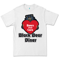 White resto, black bear diner Premium Tee - ArtChic