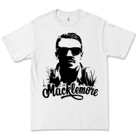 White macklemore portrait Premium Tee - ArtChic