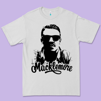 Macklemore Portrait Premium Tee Designed By Artchic