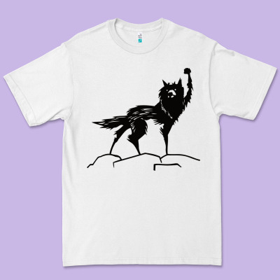 Fantastic Mr Fox Wolf Premium Tee Designed By Artchic