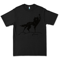 Black fantastic mr fox wolf Premium Tee - ArtChic