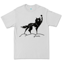 Dove Grey fantastic mr fox wolf Premium Tee - ArtChic