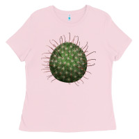 Bubblegum Pink Arizona Fishhook Cactus Ladies Tee - LillyAllenDesigns