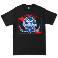Black pabst blue ribbon 1 Premium Tee - ArtChic