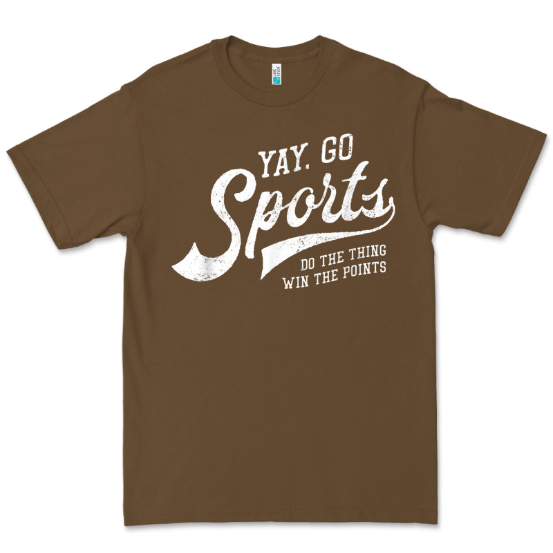 Yay Go Sports Vintage Funny Sports Premium Tee by ArtChic | Teevron