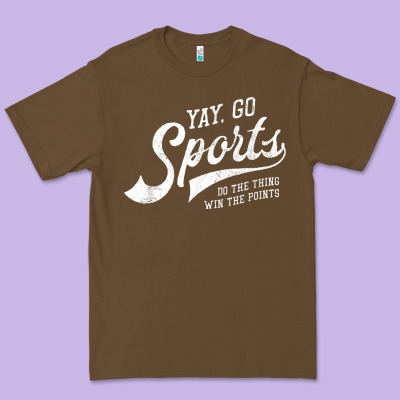 Yay Go Sports Vintage Funny Sports Premium Tee Designed By Artchic