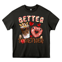 Asphalt Better together Valentine's Day Heavy Core Tee - FaDigitalArtStudio
