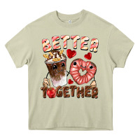 Mossy Better together Valentine's Day Heavy Core Tee - FaDigitalArtStudio