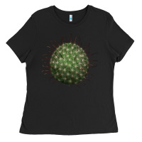 Black Arizona Fishhook Cactus Ladies Tee - LillyAllenDesigns