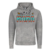 Cloud Rock girl mama Vintage Hoodie - CowhideDigitalArt